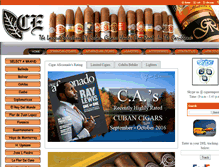 Tablet Screenshot of cigaremporium.biz
